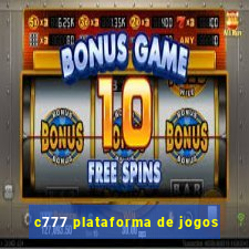 c777 plataforma de jogos